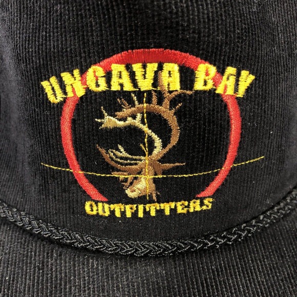 VTG UNGAVA BAY OUTFITTERS UNCAVA HAT CAP CORDUROY SNAPBACK ONE SIZE FITS MOST OS - Picture 5 of 14